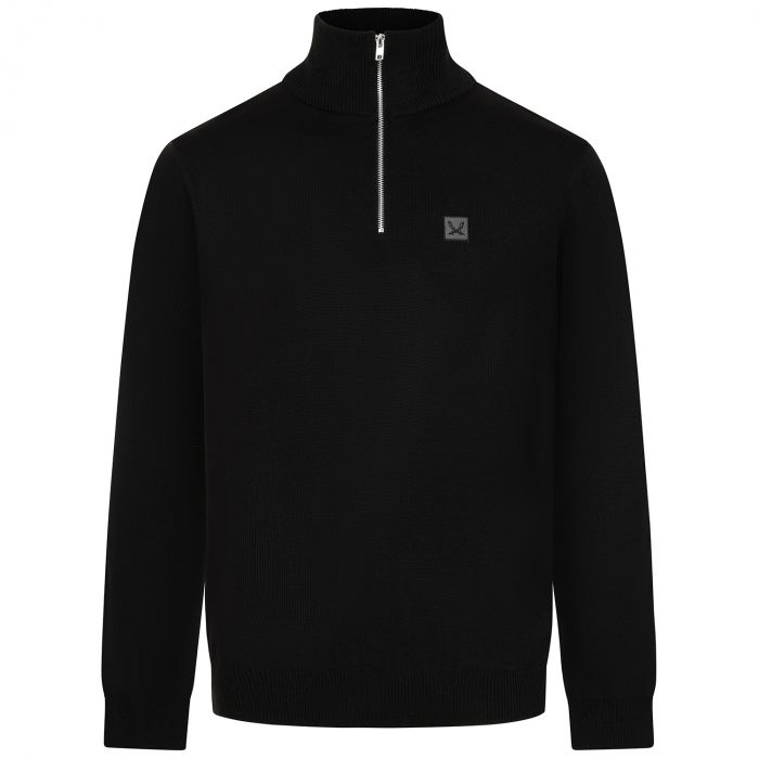 Sword 1/4 Zip Sweat Black