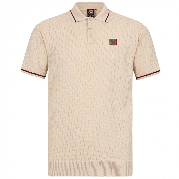Sword Regular Knitted Polo