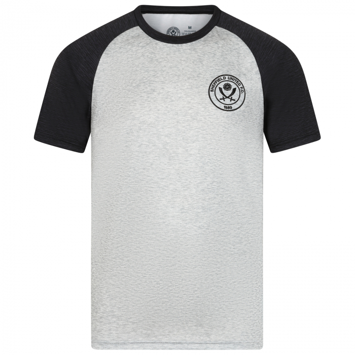 Training Tee Marl Effect G/B