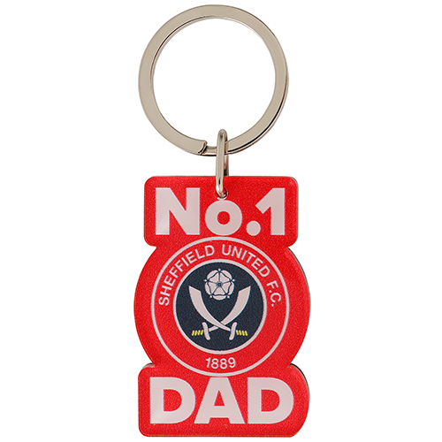 No1 Dad Keyring