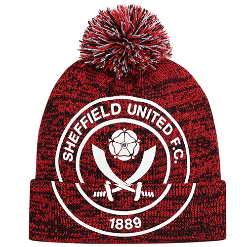 Oversized Crest Bobble Hat