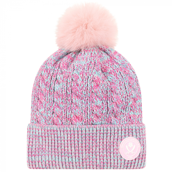 Junior Cable Mix Bobble Hat 