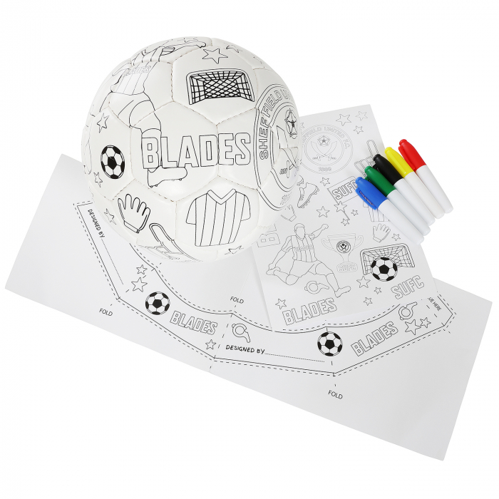 Colour In Football Set