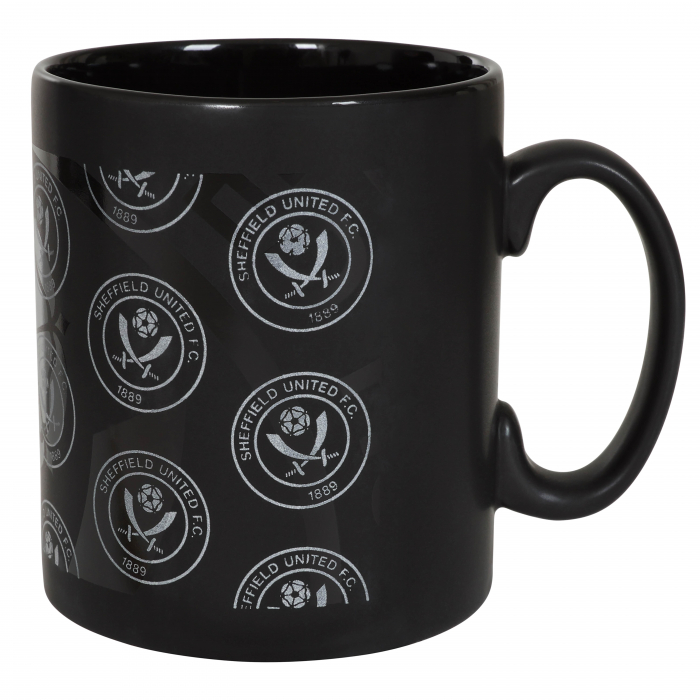 Multi Crest Mug Black