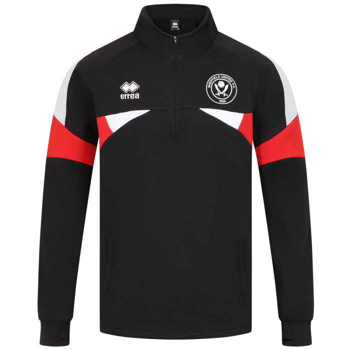 Junior Taylor 1/4 Zip 25 B/W/R