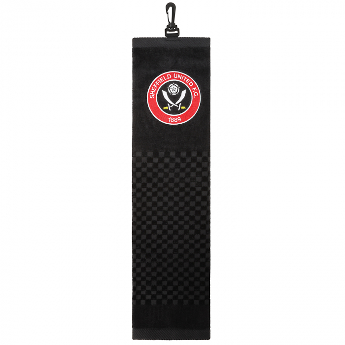 Tri-Fold Golf Towel Black