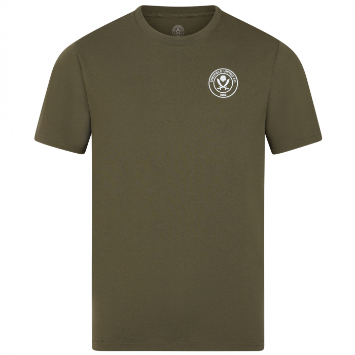 Crest Club Tee Khaki