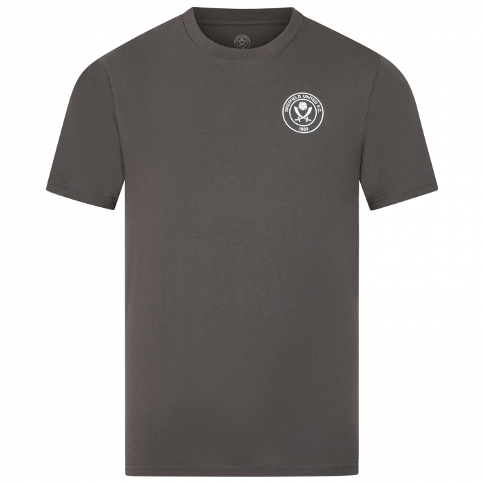 Crest Club Tee Anthracite