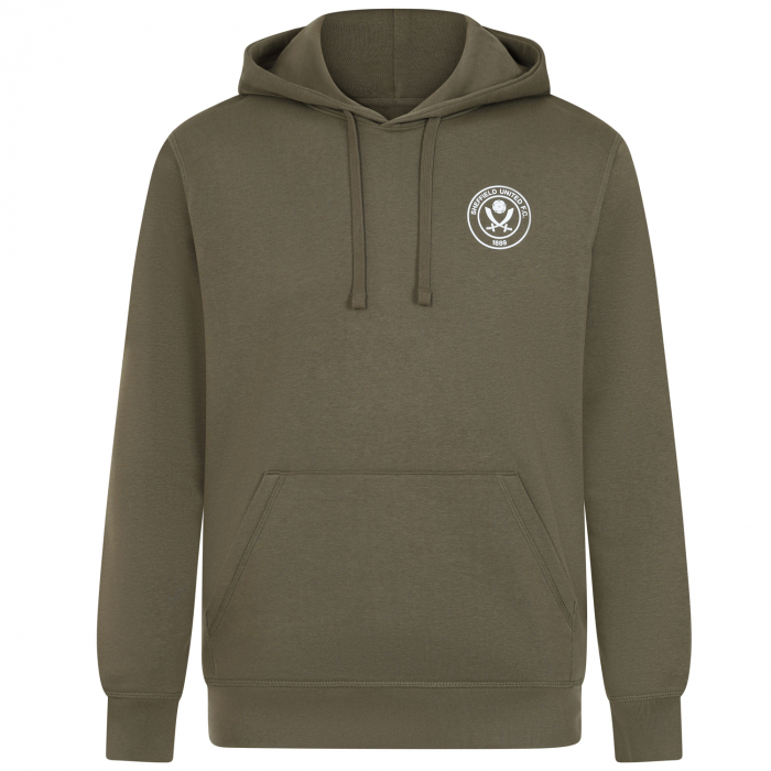 Crest Club Hoody Khaki