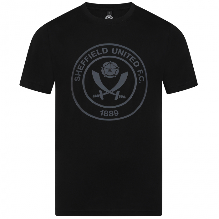 Sheffield United Crest Tee Black