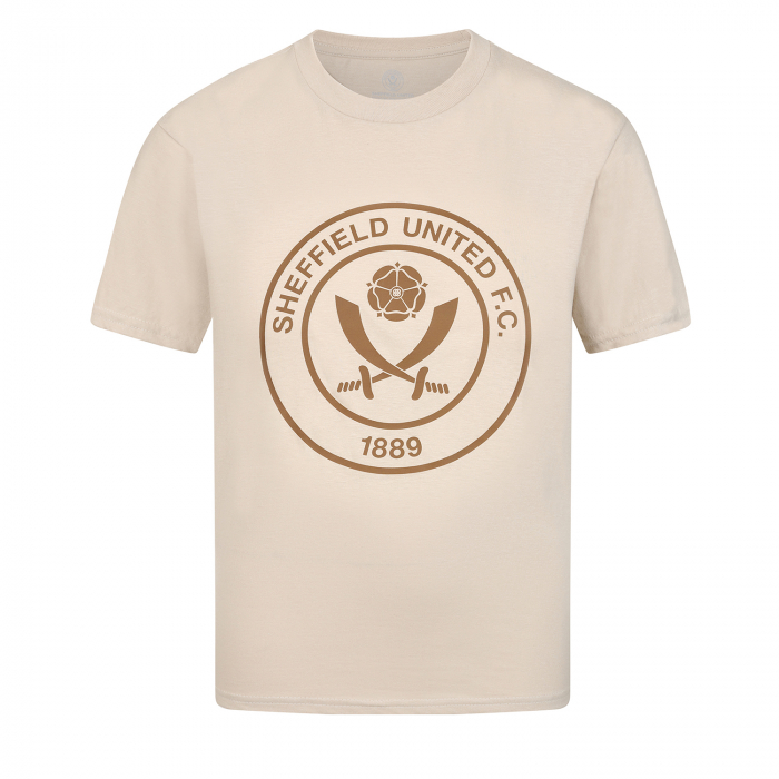 Junior Sheffield United Crest Tee Nude