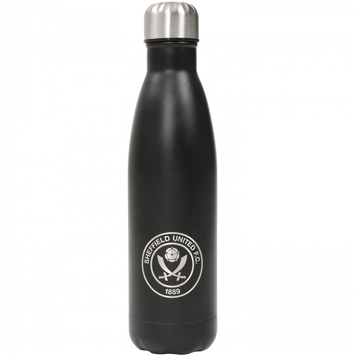 Engraved Steel Flask