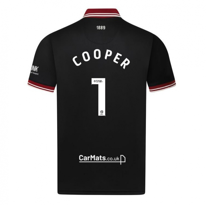 Junior GK Black S/S Shirt 24/25